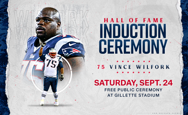 Vince Wilfork to enter Patriots Hall of Fame on Sept. 24 - Pats Pulpit