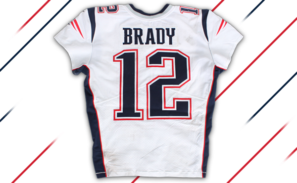 Brady's game-worn jersey on display | The Patriots Hall of Fame