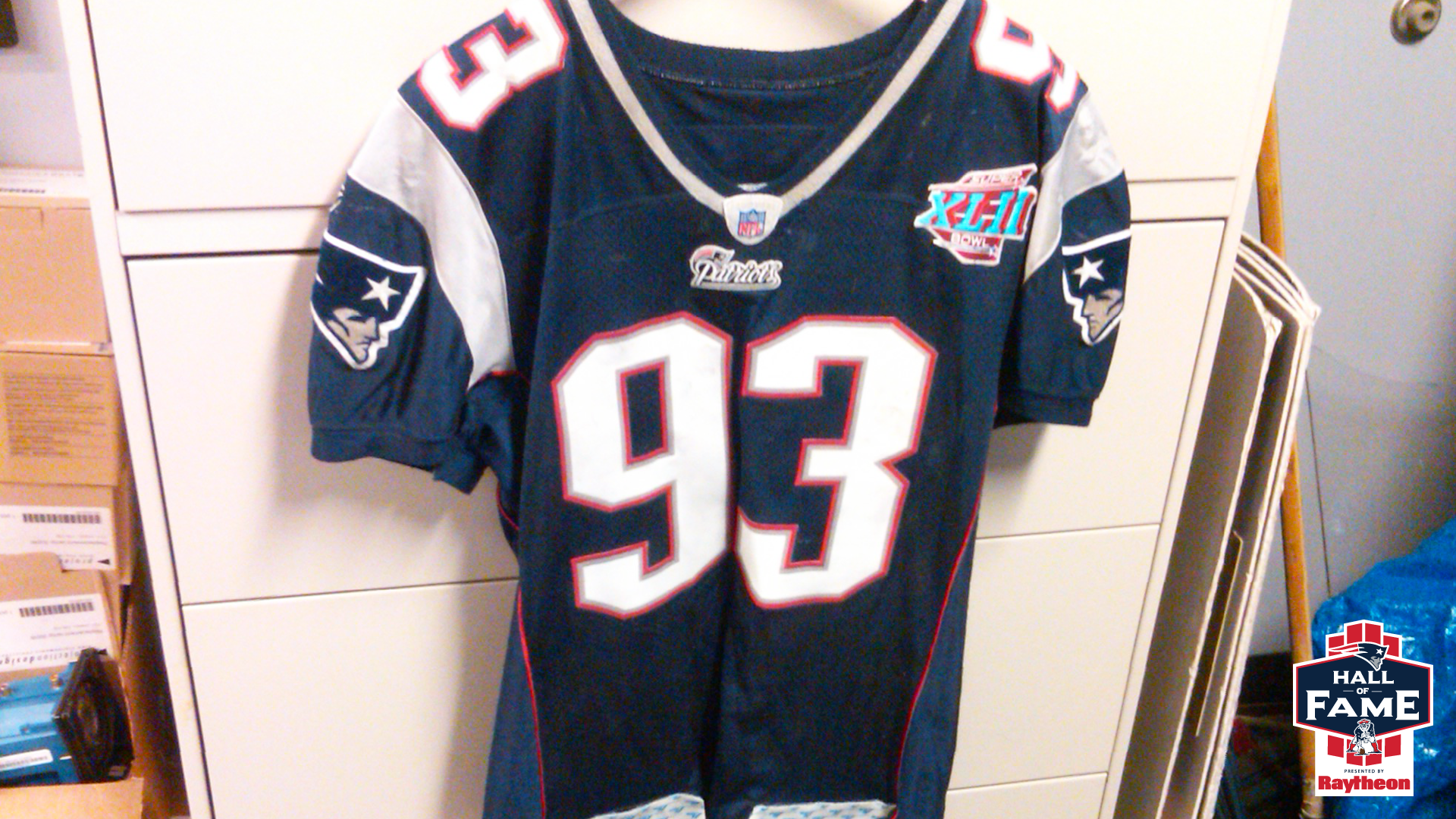 Richard Seymour Artifacts | The Patriots Hall of Fame