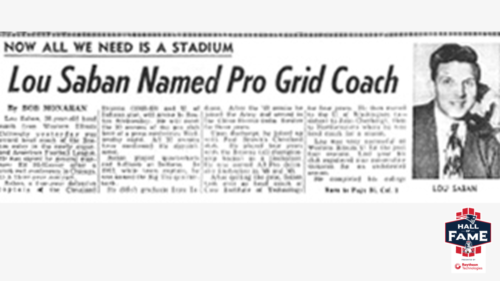 Headline: Saban Named Patriots First Head Coach