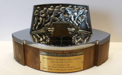 2007 Lamar Hunt AFC Championship Trophy